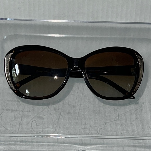 Chic Black and Brown Sunglasses - Picture 7 of 9